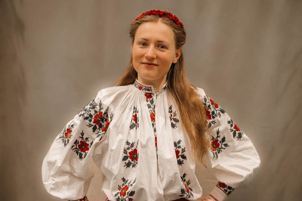 Folk Dress Portrait