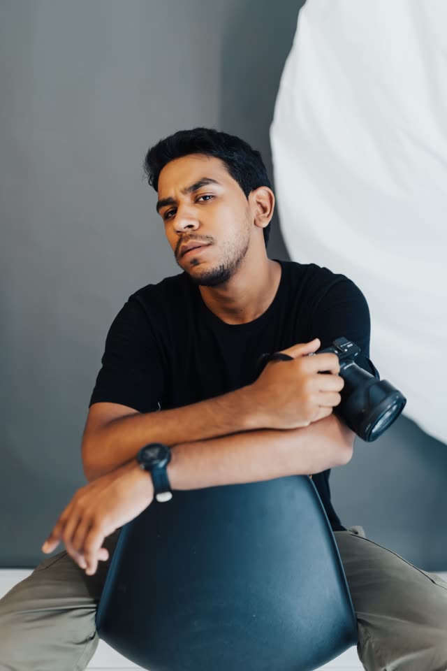 Seated Studio Portrait