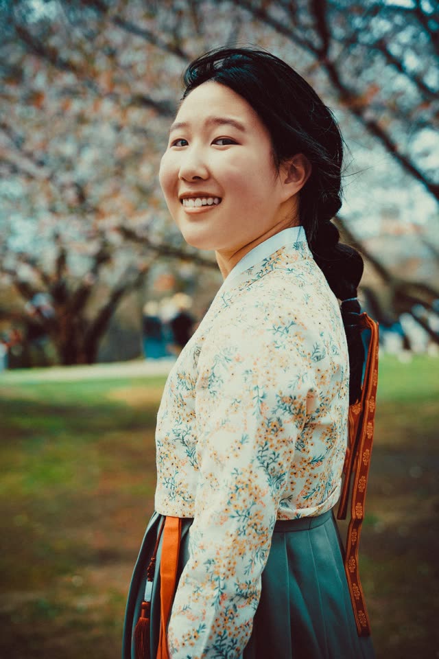 Garden Hanbok Portrait