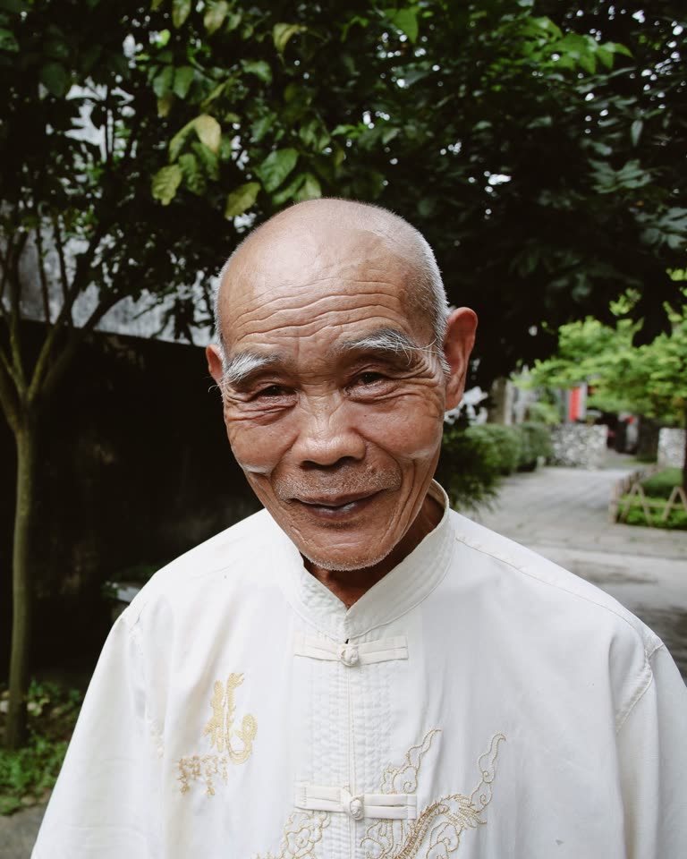 Smiling Elder