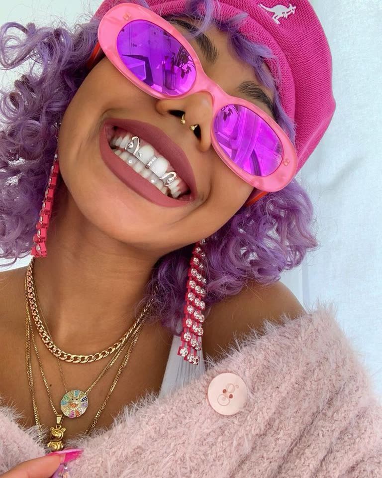 Pink Shades Smile