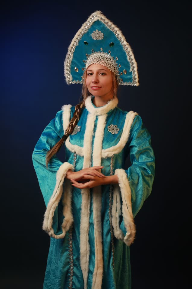 Royal Blue Portrait